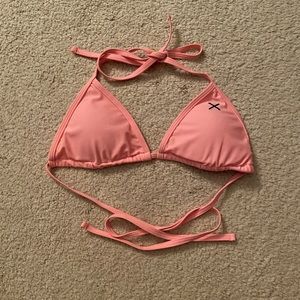Peach Bikini Top
